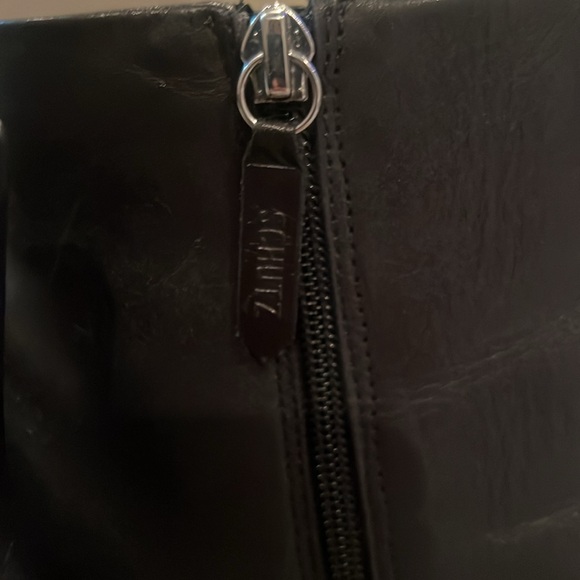 Schutz Mikki Pointed Toe Bootie - Black - Picture 8 of 10